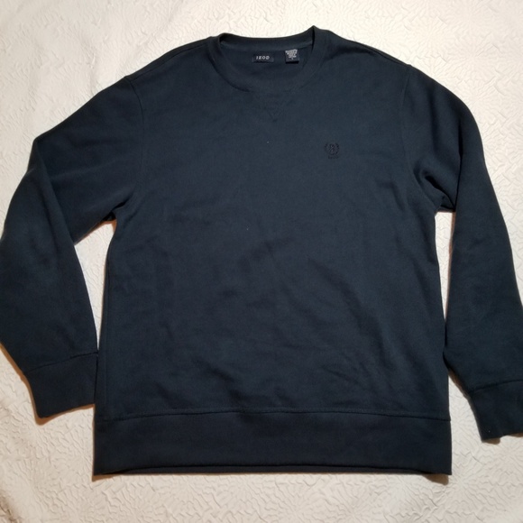 SOLD *** Izod men's navy blue sweatshirt - Picture 3 of 7